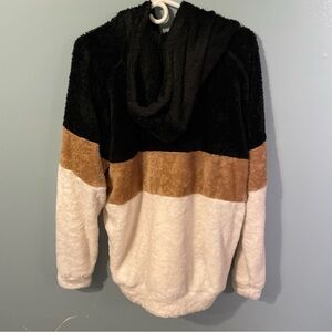 Elegant Tricolor Women's Sweater